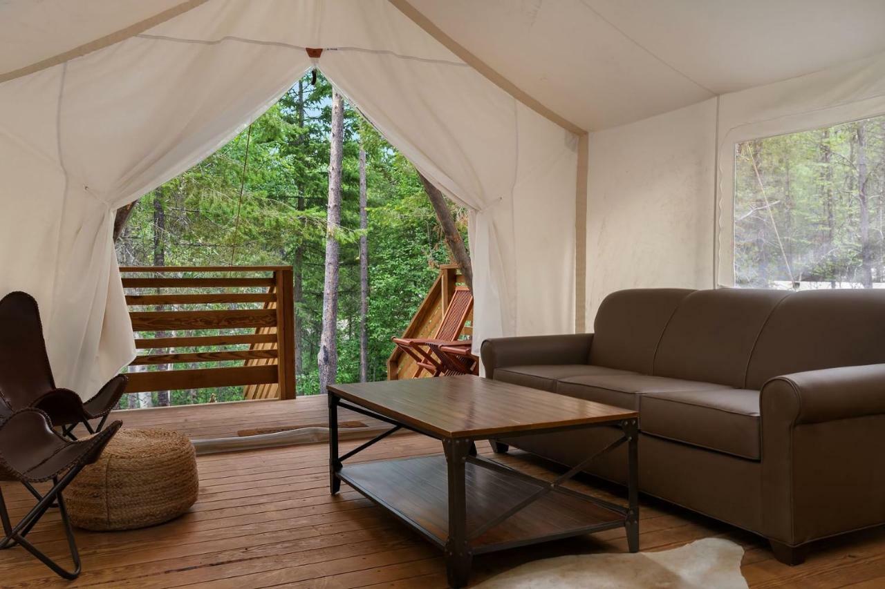 Under Canvas Glacier Coram Exterior photo