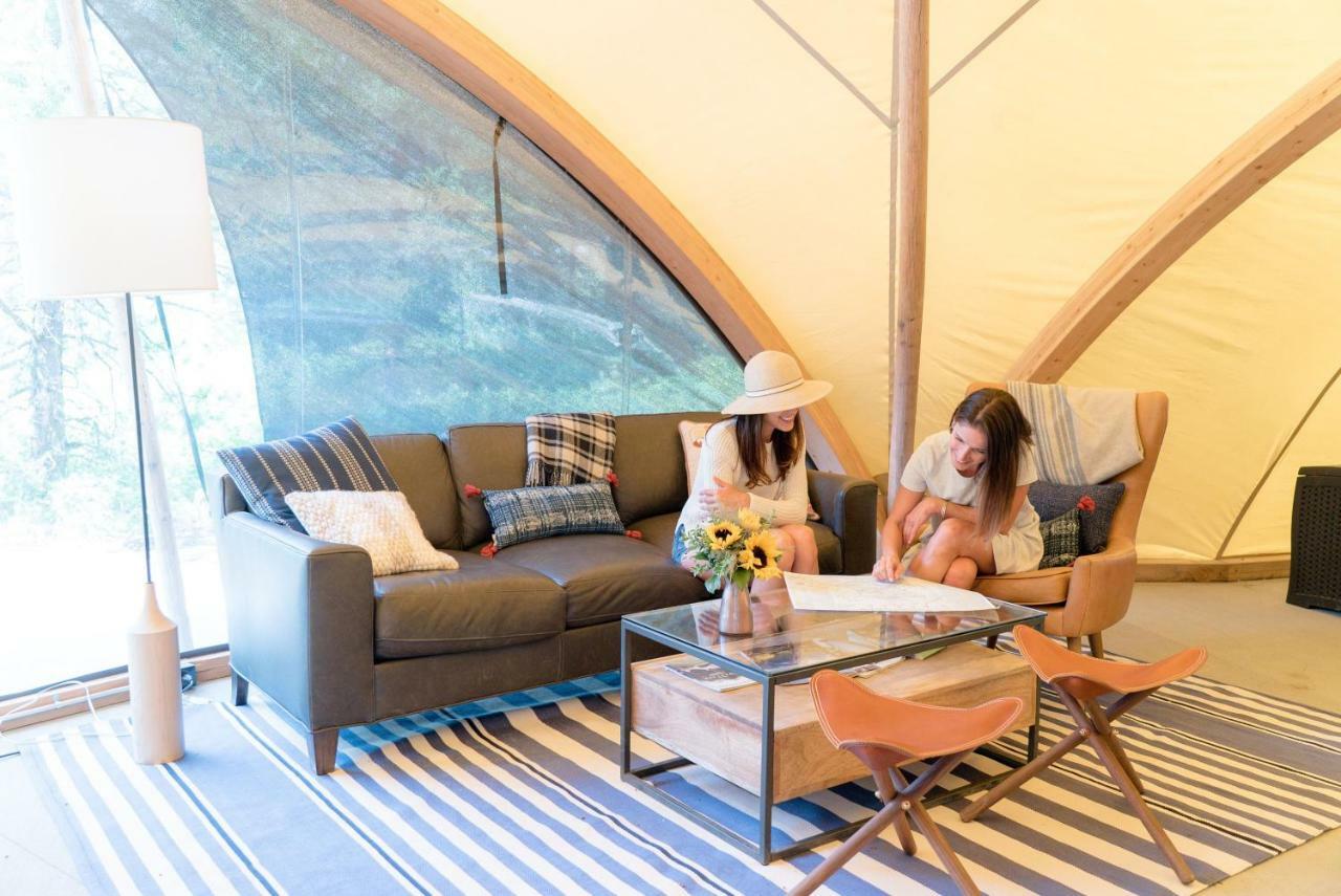 Under Canvas Glacier Coram Exterior photo